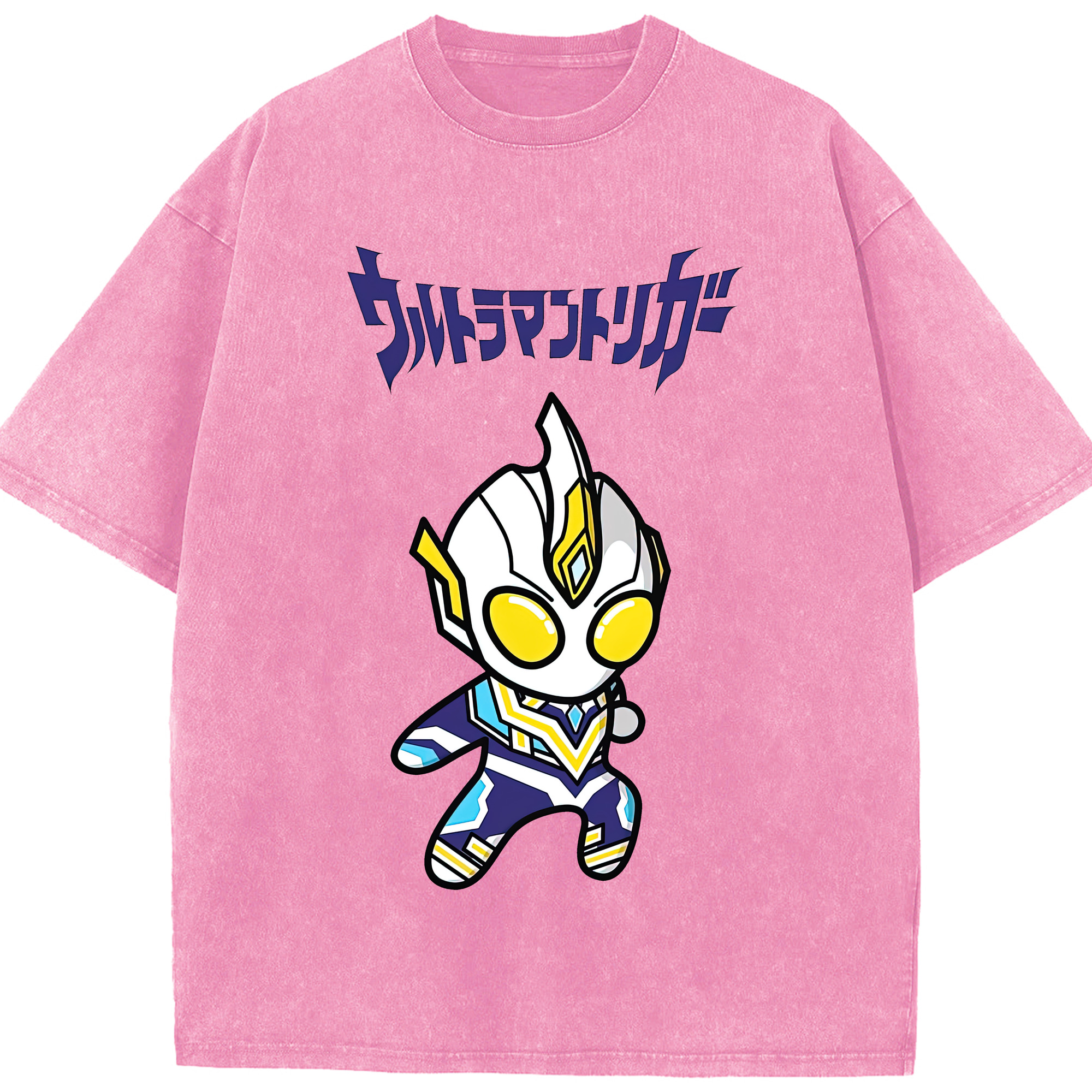 （画像用） ウルトラマン Ultraman 綿100% ヴィンテージ風 半袖Tシャツ（フロントプリント）